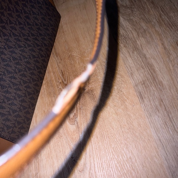 Michael kors Charlotte Large Logo and Leather Top-Zip Tote Bag - Picture 8 of 9